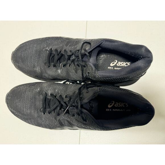 ASICS GEL-Nimbus 20 Triple Black Men's size US 15 - Picture 10 of 11